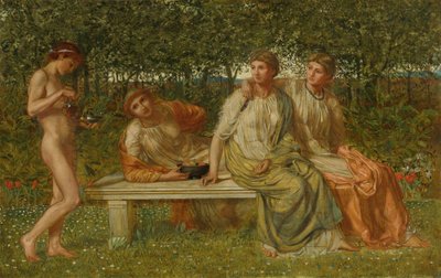 Le siège en marbre - Albert Joseph Moore